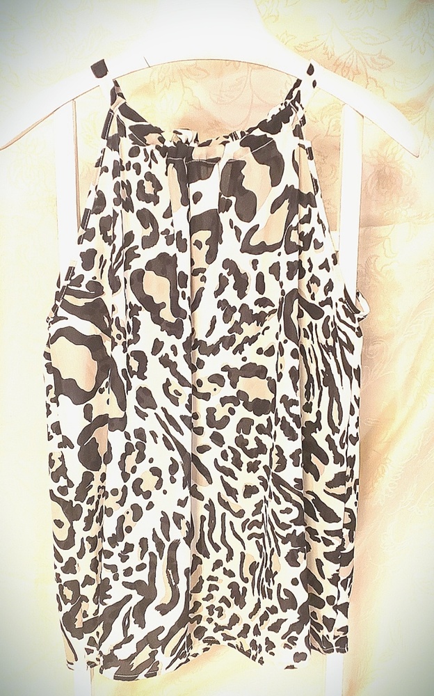 NWFabulous 'Bibi' brand Boutique leopard print top